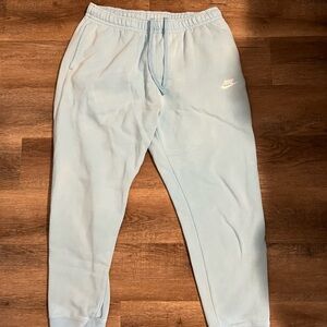 Nike Sky Blue Fleece Pants